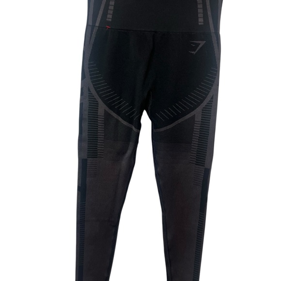 Gymshark Geo Seamless Leggings – Black (XS) - Picture 5 of 10